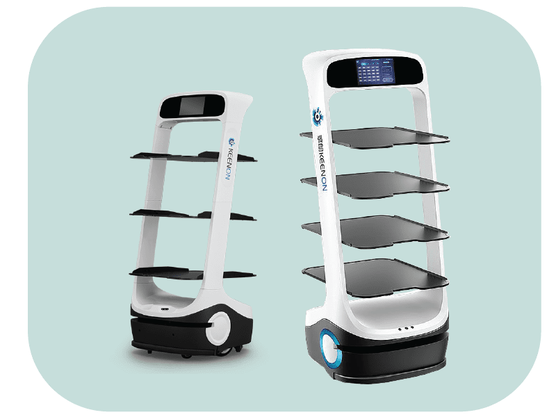 หุ่นยนต์เสิร์ฟอาหาร รุ่น DINERBOT T6