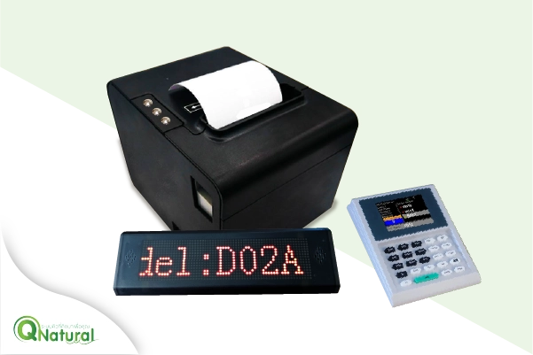 เครื่องกดบัตรคิวขนาดเล็ก