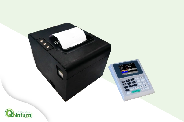 ชุดระบบคิว 1 ช่องบริการ Queue Printer + Caller QS-QSET4
