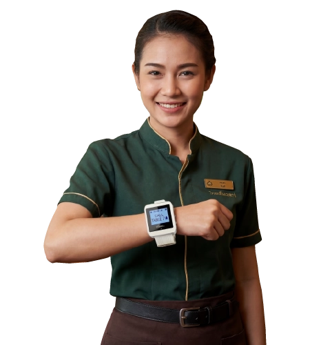 ระบบเรียกพนักงานไร้สาย Wireless Calling System จาก Q Natural