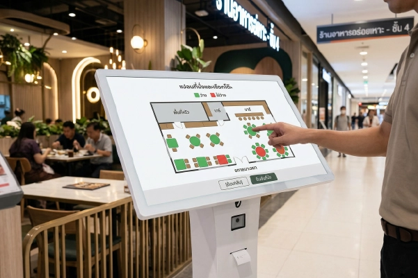 จอสัมผัส Touchscreen ของ Self Service Kiosk