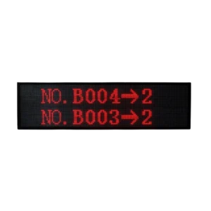 ป้ายแสดงผล รวมแบบ LED Queue Display