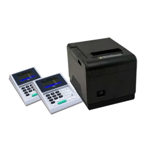 ชุดระบบคิว 2 ช่องบริการ