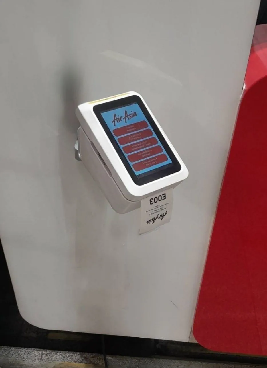 QS-QD06 เครื่องบัตรกดคิว Android แบบตั้งโต๊ะ Desktop Queue Ticket
