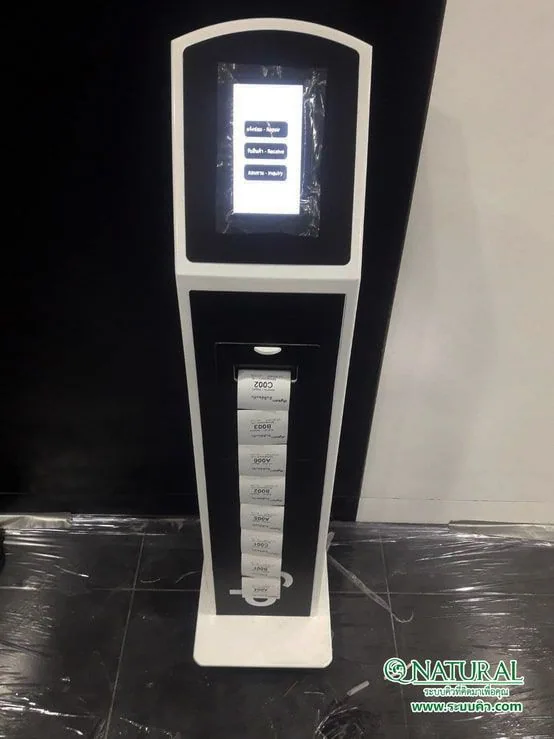 QS-QD01 ตู้กดคิวจอสัมผัส ตั้งพื้น Queue Dispenser Smart Q