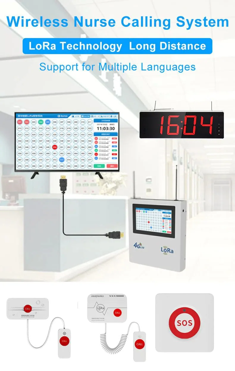 QS-QNC02-R10 ระบบบัตรคิว / Queue System Component