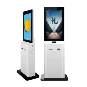 ตู้บริการตนเองตั้งพื้น KDS-029 จอสัมผัส 21.5 นิ้ว Full HD พร้อมเครื่องพิมพ์ใบเสร็จ 80mm